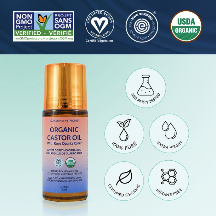 Roll-on Castor Oil