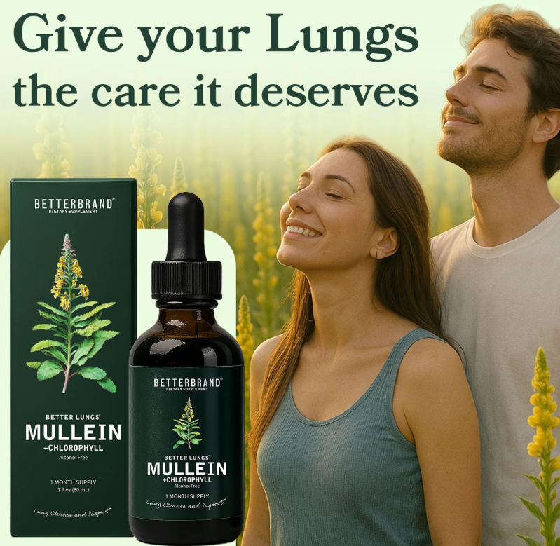 Mullein Leaf + Chlorophyll Detox Drops