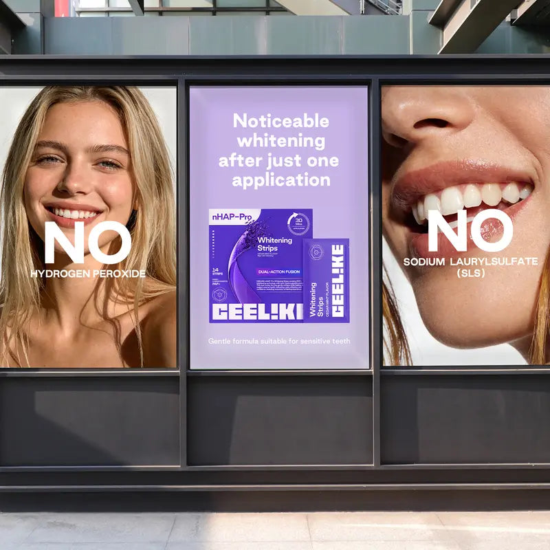 Purple Teeth Whitening Strips
