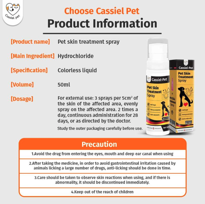 Pet Skin Spray