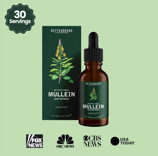 Mullein Leaf + Chlorophyll Detox Drops