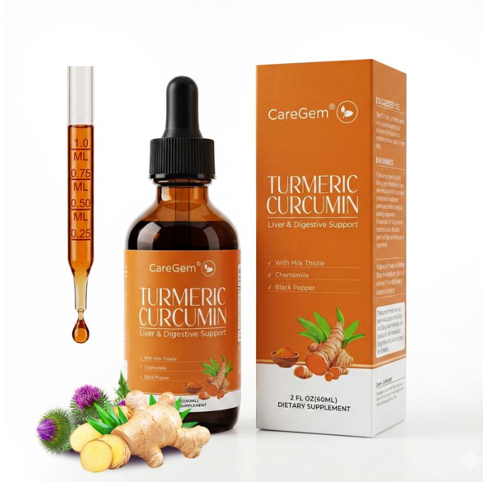 Turmeric Curcumin & Milk Thistle Liquid Drop