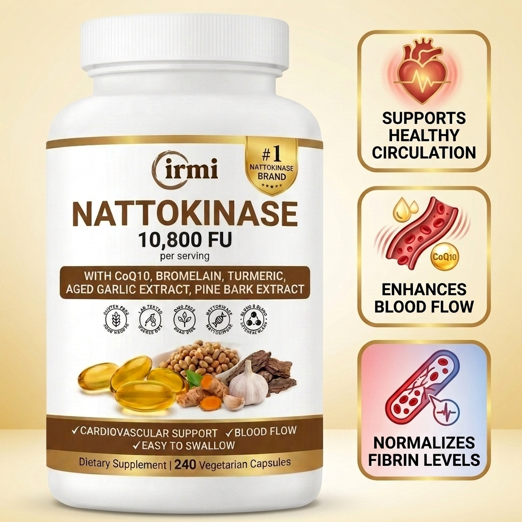 Irmi Nattokinase 10,000FU Complex